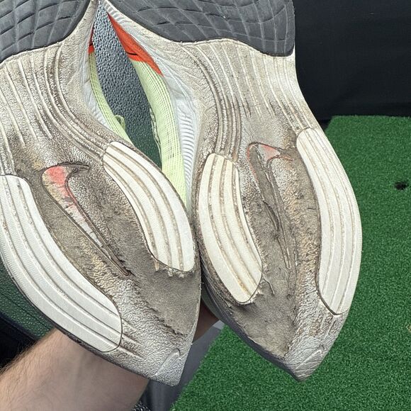 Nike ZoomX Vaporfly Next 2 Volt Hyper Orange Men’s Size 9 CU4111-700 Marathon - Picture 9 of 11